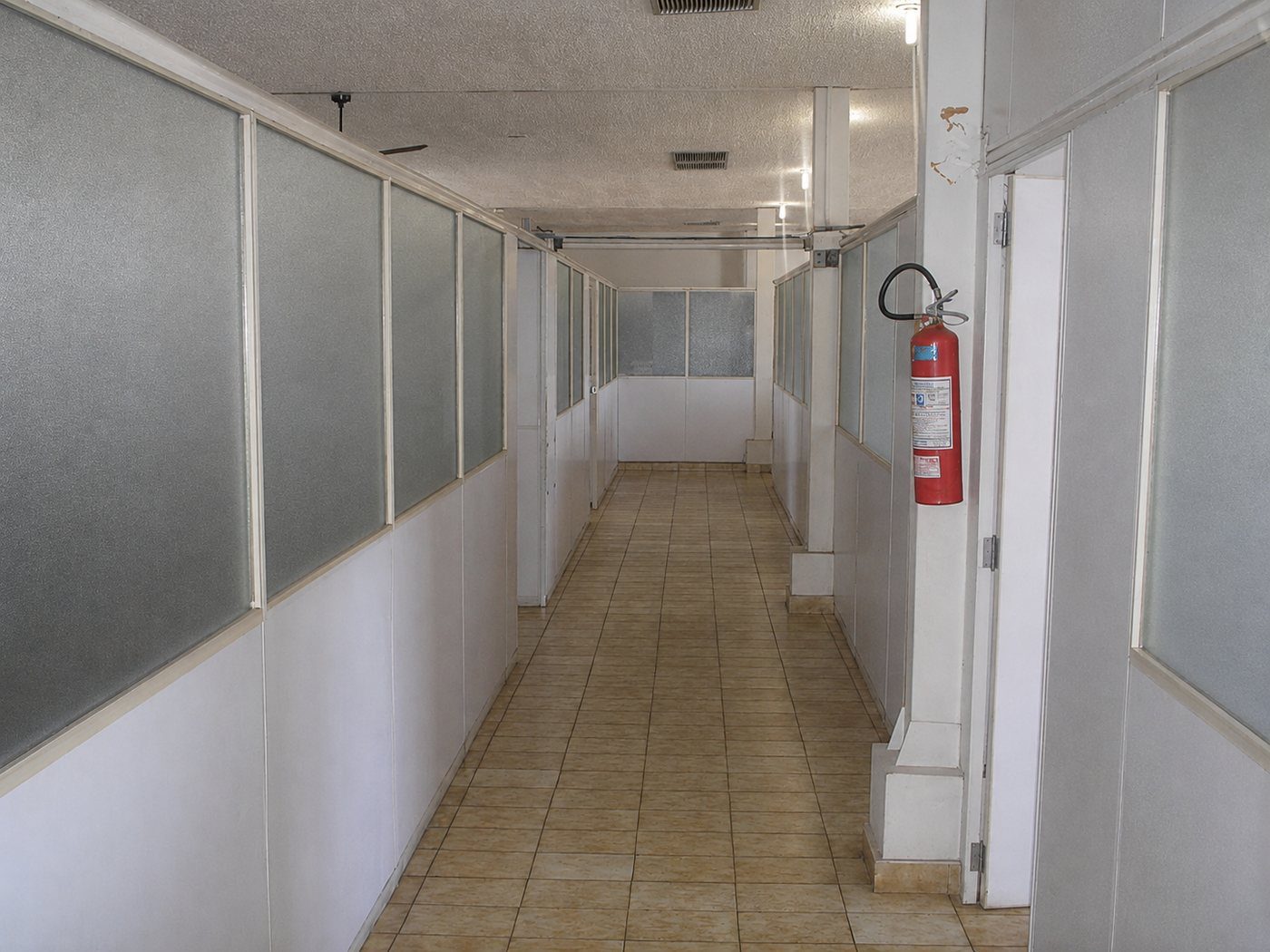 Corredor interno da sede antiga