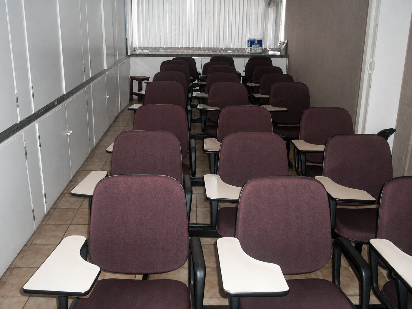 Sala de treinamentos da sede antiga